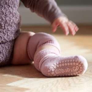 GoBabyGo – Calzini Antiscivolo – Rosa Polvere