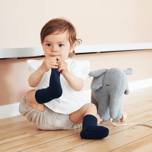 GoBabyGo – Calzini Antiscivolo – Navy Blu