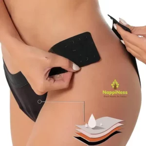 Nappiness – Slip Mestruali Apribili In Bamboo – Sport