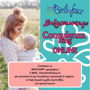 Bimbinfasce – Buono Consulenza Babywearing – La Ring