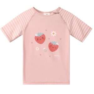Monneka – T-Shirt Protezione Solare UPF 50+ – Strawberries